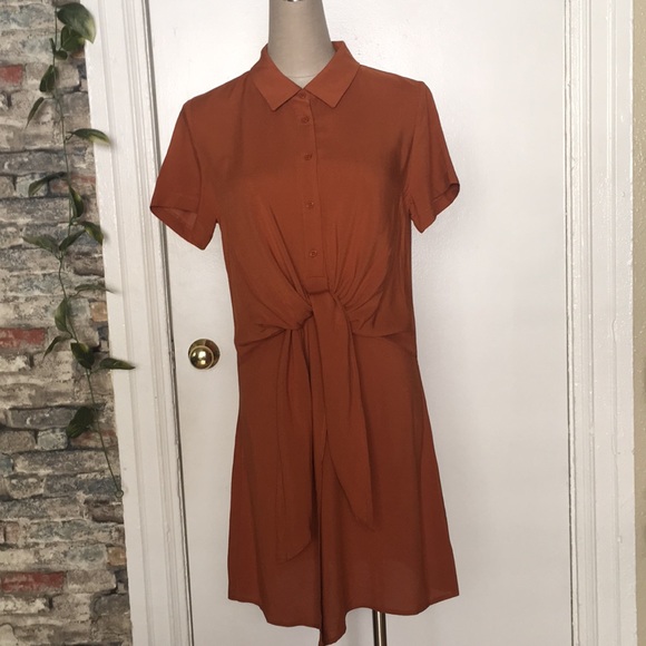 Forever 21 Brown Squash Tunic NWOT Sz S - Picture 6 of 14